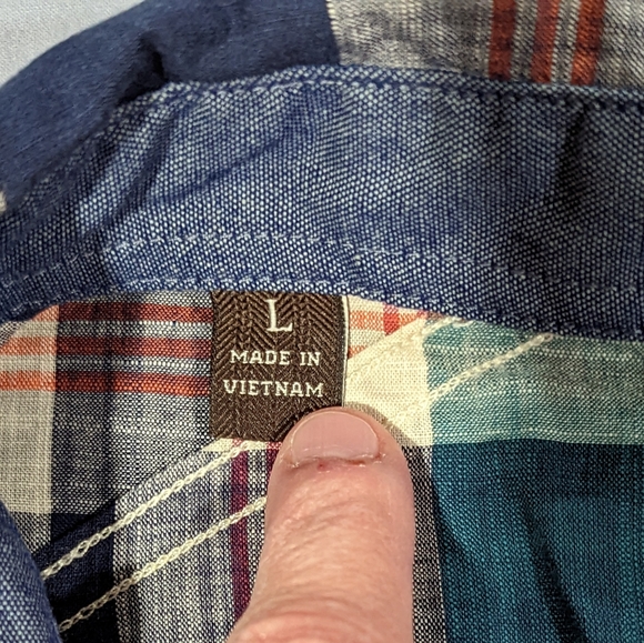 Jachs New York Classic Fit Button Down Shirt Size Large - Picture 3 of 6